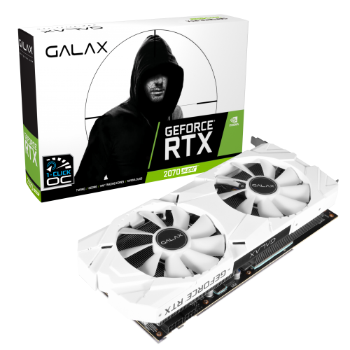 GALAX GeForce® RTX 2070 Super EX White (1-Click OC)